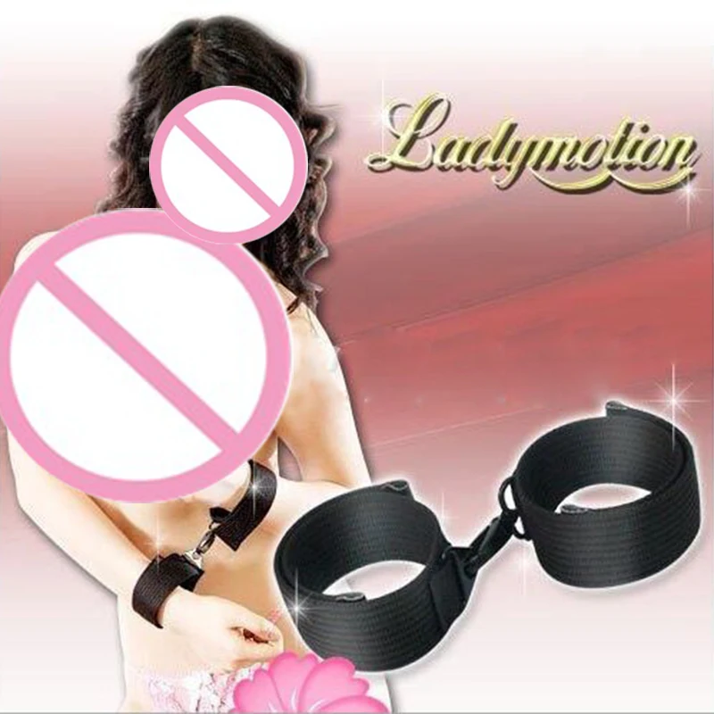 1 пара секс-товары для пар см косплей черный Размер регулируемая ограничитель рук