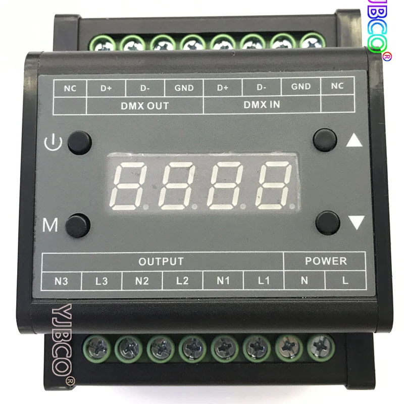DMX302 светодиодный регулятор яркости высокого напряжения DMX triac|led dimmer|triac led dimmerled