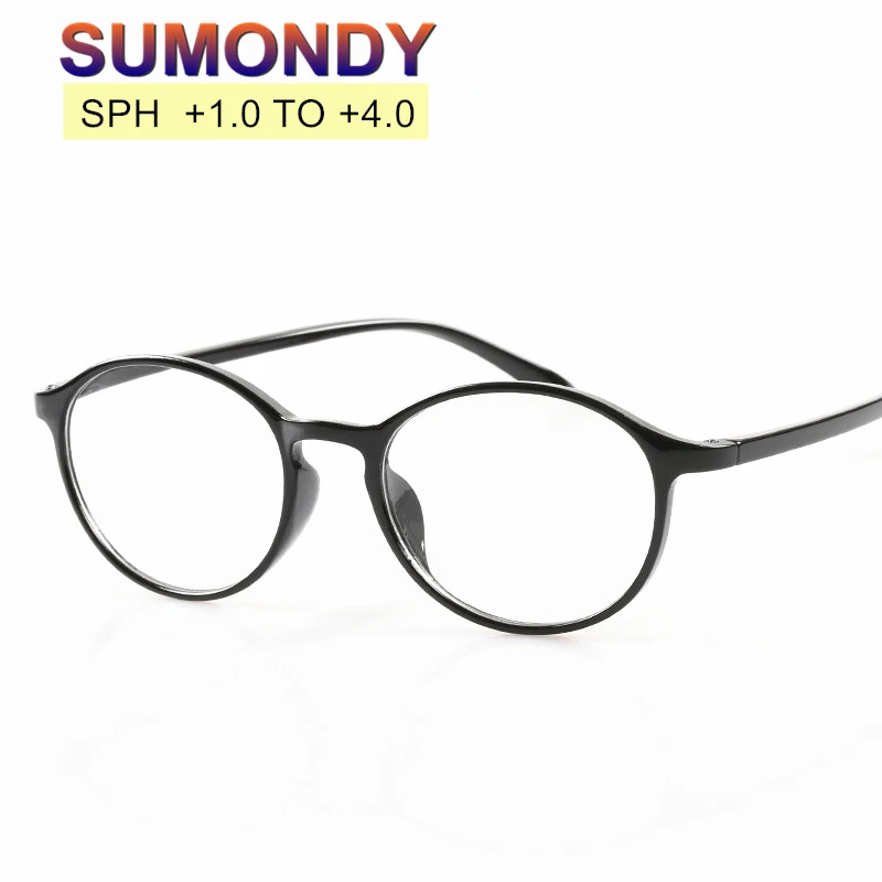 SUMONDY небьющиеся TR90 ударопрочные очки для чтения мужские и женские лидер продаж
