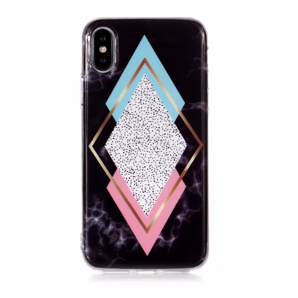 Мягкий чехол DAXING из ТПУ для iPhone 8 7 6 6s Plus 4 4S 5 5C iphone X XR XS MAX чехлы телефонов задняя