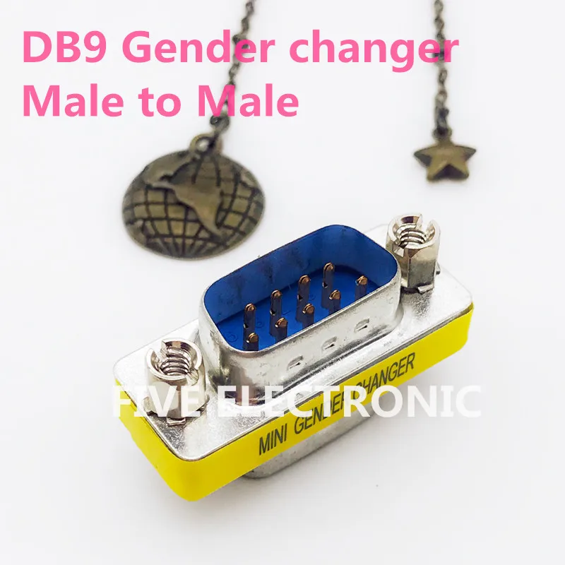 DB9 MINI Gender Changer, RS232 Connector