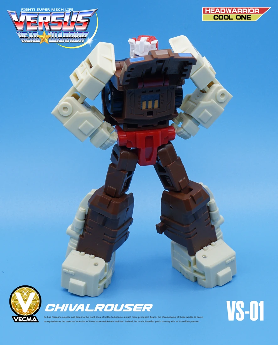 Трансформация головных уборов mft VS-02 VS02 Weirdwolf Cupola CHROMEDOME фигурка игрушки