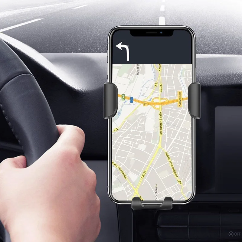 Автомобильное крепление Qi Беспроводное зарядное устройство автоматический