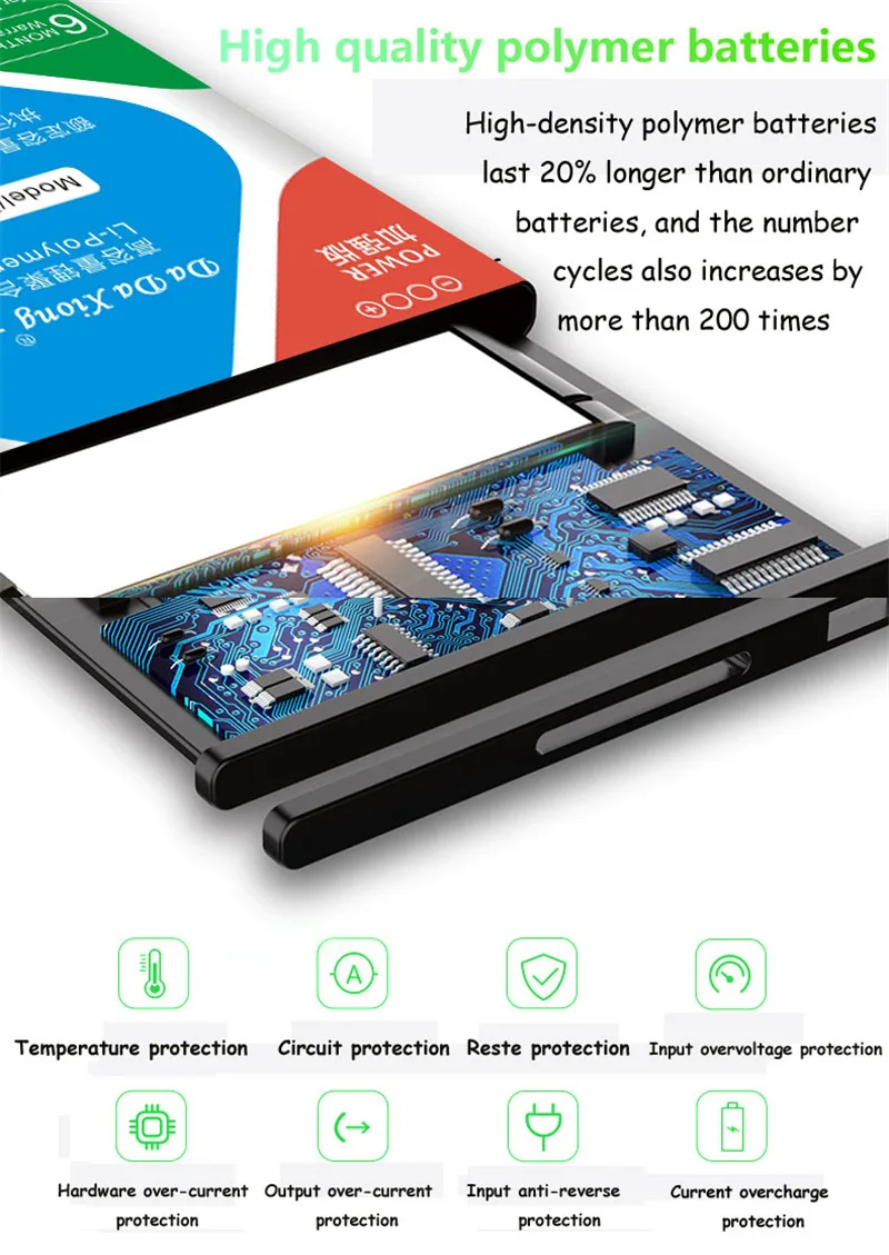 Оригинальный Da Xiong литий полимерный аккумулятор HB4242B4EBW для Huawei Honor 6 3100 мАч Сменный