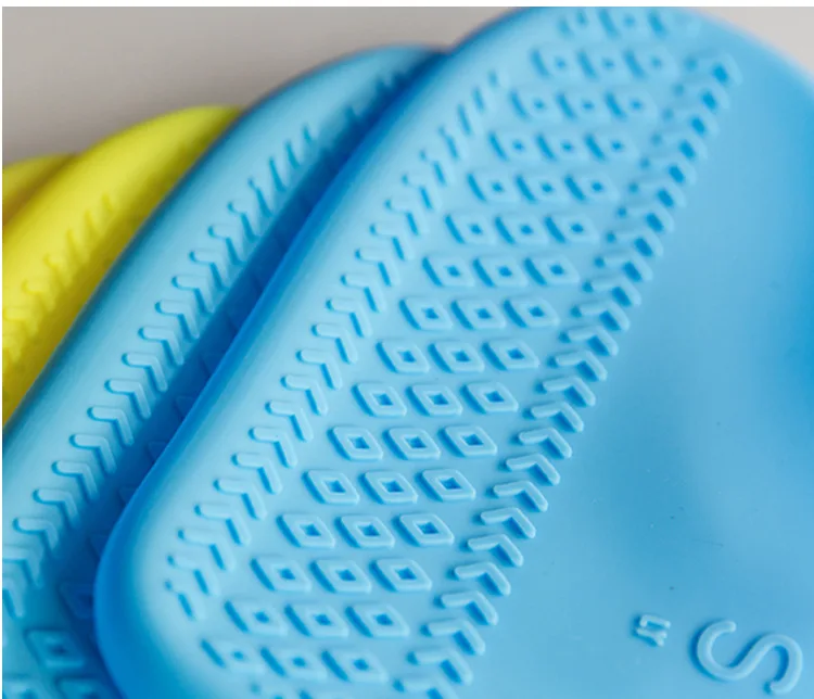 Shoe Covers Outdoor Waterproof Silicone Shoes Covers& Reusable Rain Boots for Men Women Waterproof Shoe Cover Zapatos De Mujer