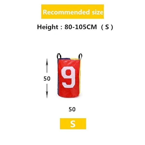 NO 9 S 50X50CM Детские игры на открытом воздухе мешок для прыжков спортивный баланс тренировочная игрушка для детей прыгать мешок картошки гоночные сумки кенгуру мешок для прыжков s - Цвет: NO 9 S 50X50CM