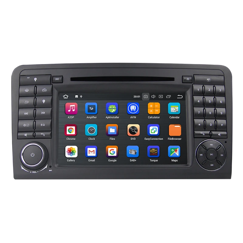KSAOTU 7 "DAB + 4G Android 8 1 автомобильный DVD плеер SD GPS для Mercedes ML/GL classe W164 X164 | Автомобили и