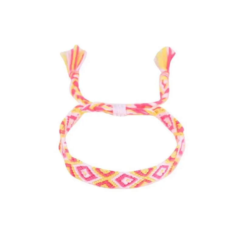 Летние богемные браслеты на щиколотке цветные пляжные очаровательные плетеные