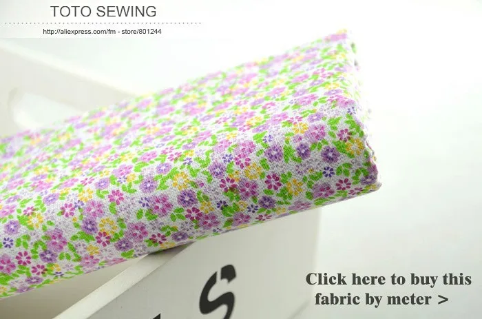 Booksew 9 видов конструкций фиолетовый Цветочная Хлопчатобумажная Ткань Жир Квартал Комплект ткань для тильды, скрапбукинга лоскутное шитье Рукоделие 50 см x 50 см