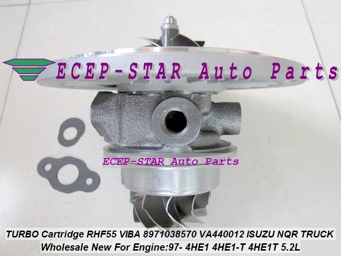Бесплатная доставка Турбокомпрессор CHRA RHF55 VC440012 VB440012 8971038570 8971038571 Для ISUZU NQR