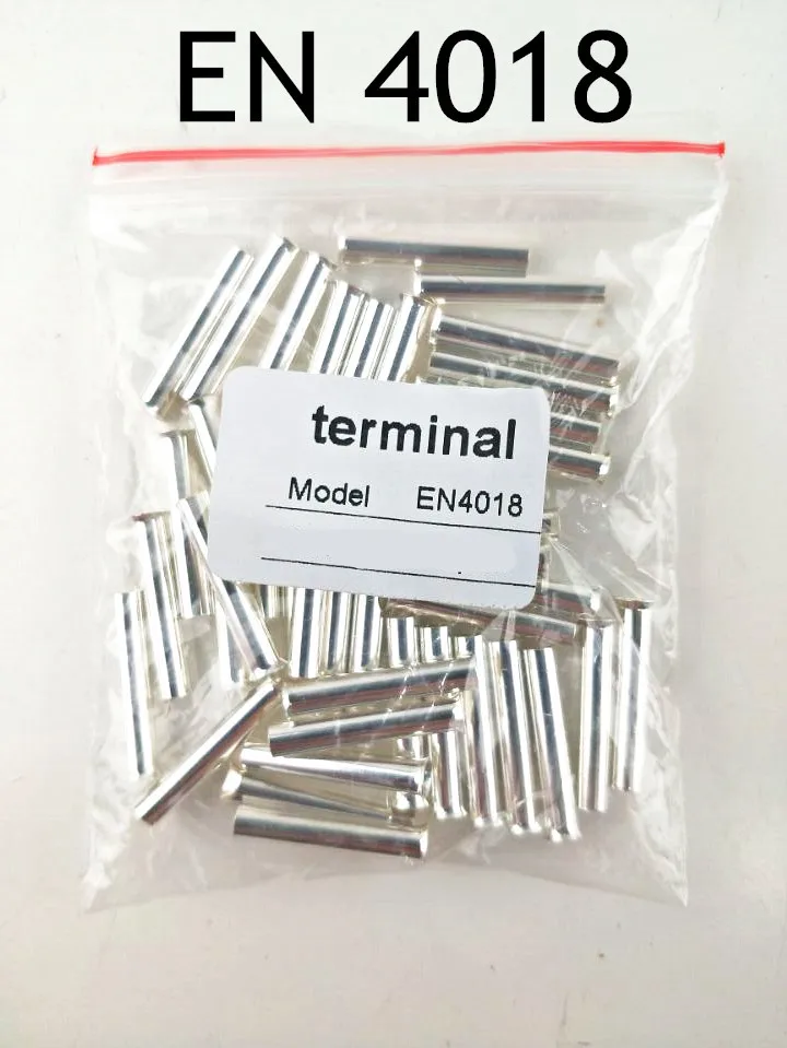 

50PCS 12AWG Bootlace cooper Ferrules kit set Wire Copper Crimp Connector Insulated Cord Pin End Terminal EN4018