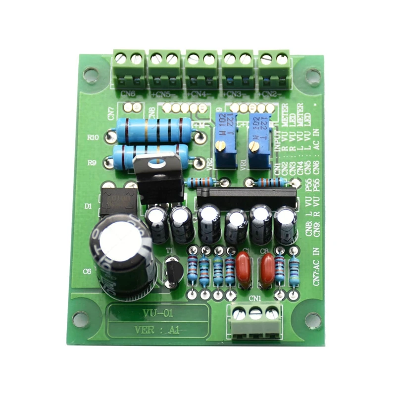 Dual Stereo VU Meter Driver Board Amplifier DB Audio Level AC 12V Input Backlit | Обустройство дома