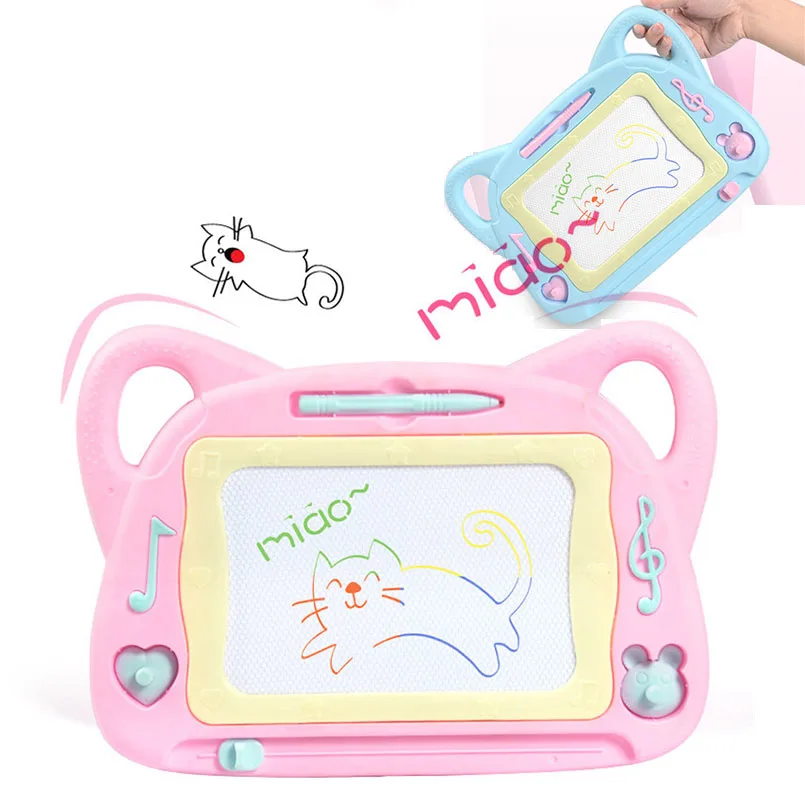 Детская магнитная доска для рисования с героями мультфильмов настольные игрушки