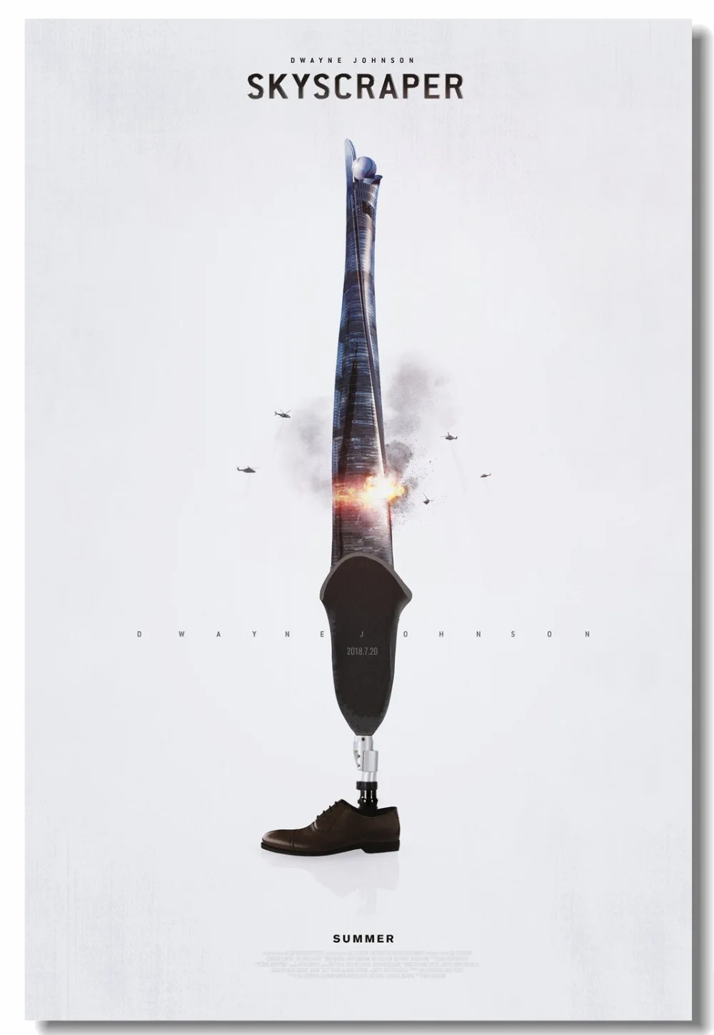 Фото Custom Wall Decor Canvas Prints Skyscraper Poster Sticker Dwayne Johnson Wallpaper Living Room Decoration #2910# Дом и сад Custom Wall Decor Canvas Prints Skyscraper Poster Sticker Dwayne Johnson Wallpaper Living Room Decoration #2910# Дом и сад