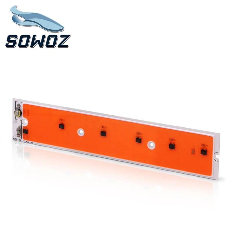 Sowooz 50 Вт 100 лампа для роста растений COB Светодиодная выращивания Phyto простой