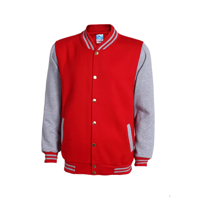 Классическая синяя Студенческая бейсбольная куртка для мужчин Veste Homme 2016 Осенняя