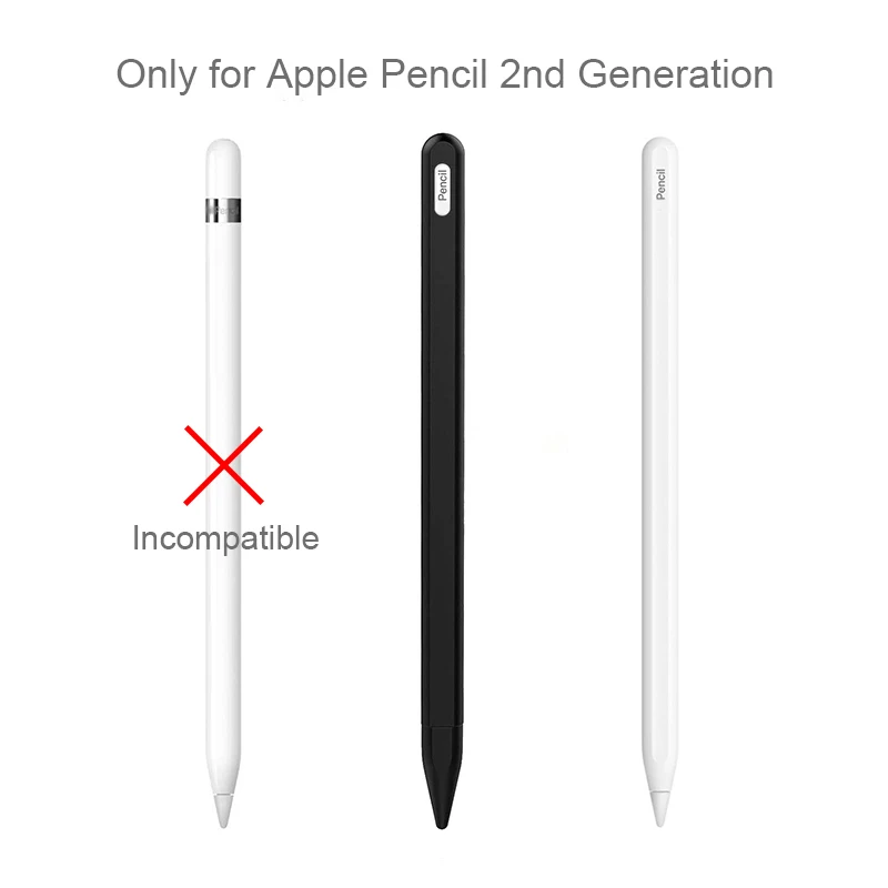 Для Apple Pencil 2 Чехол iPad Pro пенал планшет сенсорный Стилус защитная сумка-чехол Портативный Мягкий силиконовый чехол