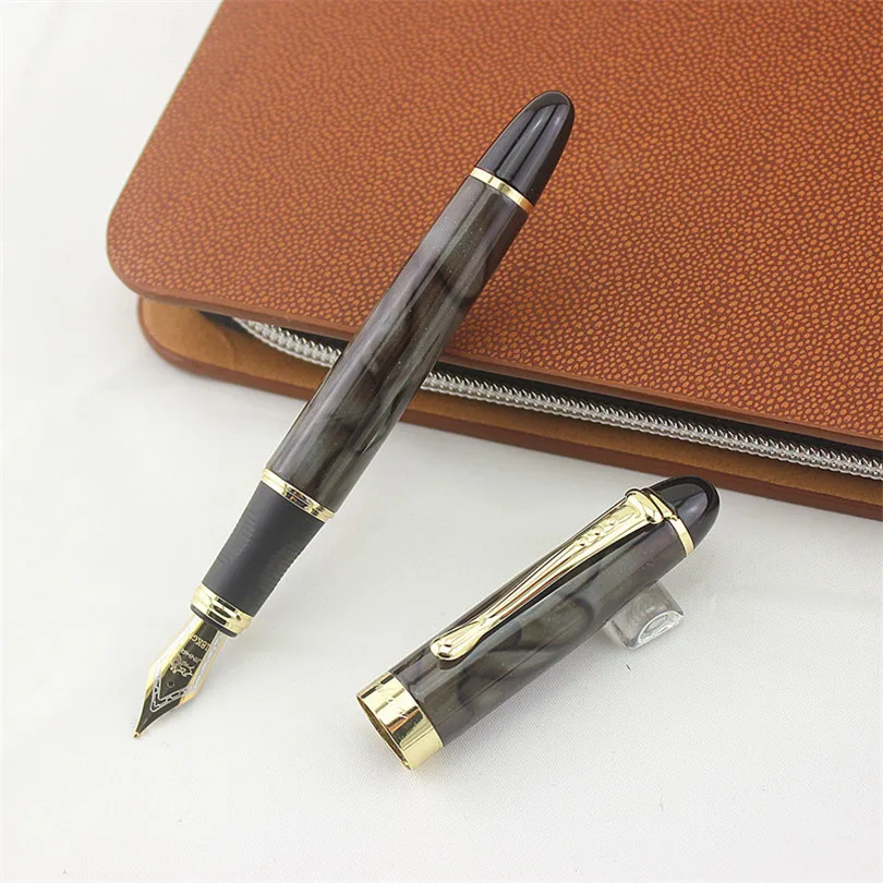 JINHAO X450 Классическая Металлическая перьевая ручка 1 0/0 5 мм роскошные школьные