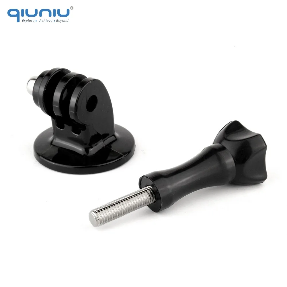 Адаптер для штатива QIUNIU 1/4 с винтом большого пальца GoPro Hero 6/5/4/3 +/3/2 SJCAM Xiaomi Yi