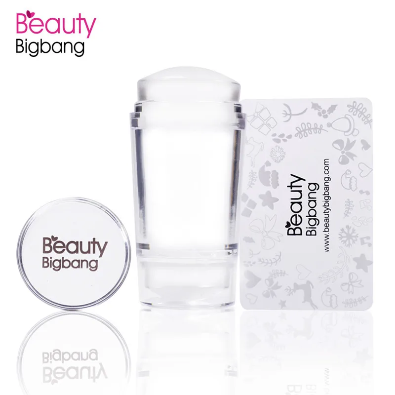 Прозрачный желеобразный стемпер для ногтей BeautyBigBang силиконовый Стэмпер с