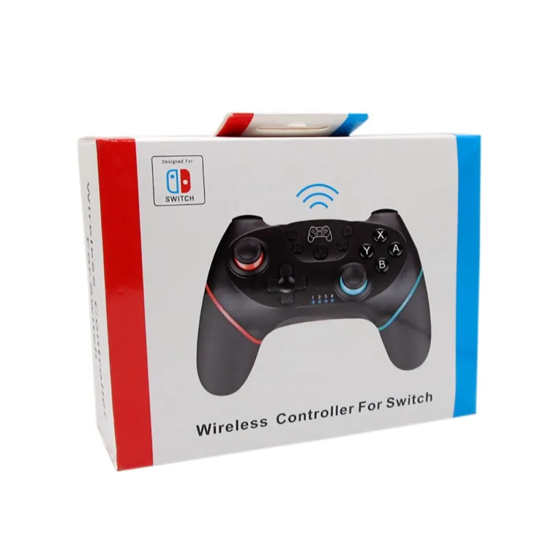 Беспроводной геймпад Bluetooth игровой джойстик контроллер для Nintendo Switch Pro Host с 6