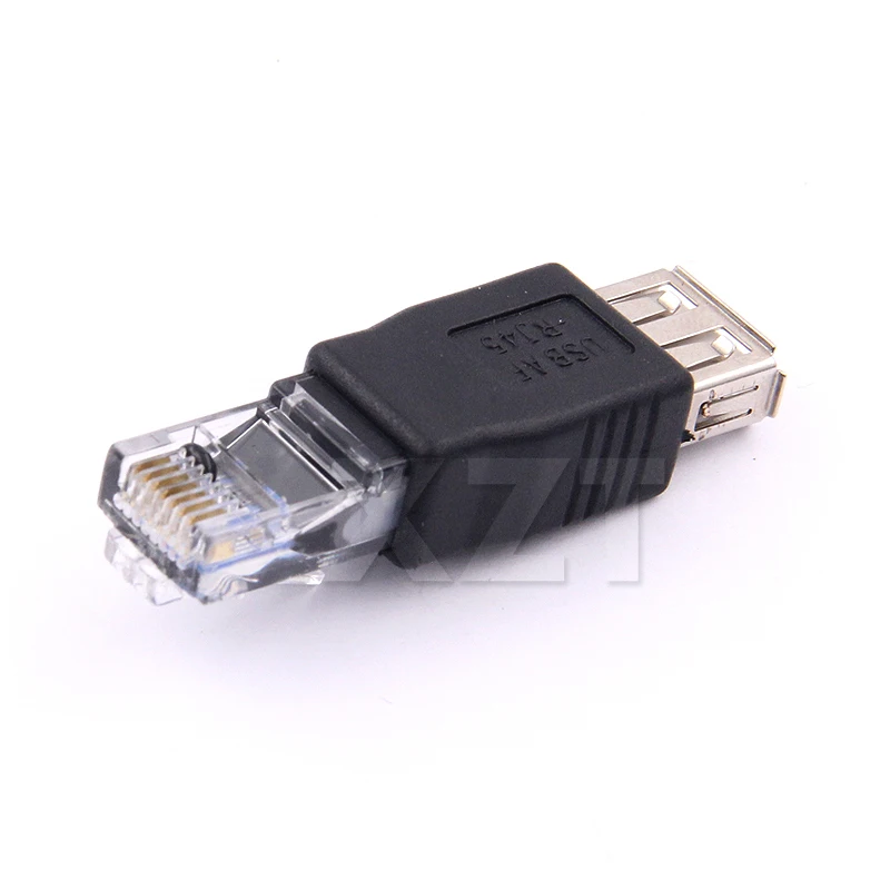 Переходник со штекера RJ45 на гнездо USB 2 0 AF A|network cable|cable ethernetusb 2.0 af |