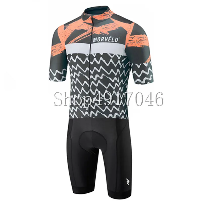 4 Morvelo облегающий велосипедный костюм одежда боди Ropa Ciclismo MTB Мужская одежда для велосепидистов уличная одежда - Цвет: 4