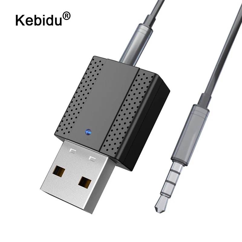 Kebidu 2 в 1 беспроводной Bluetooth 5 0 передатчик приемник автомобильный комплект Мини 3