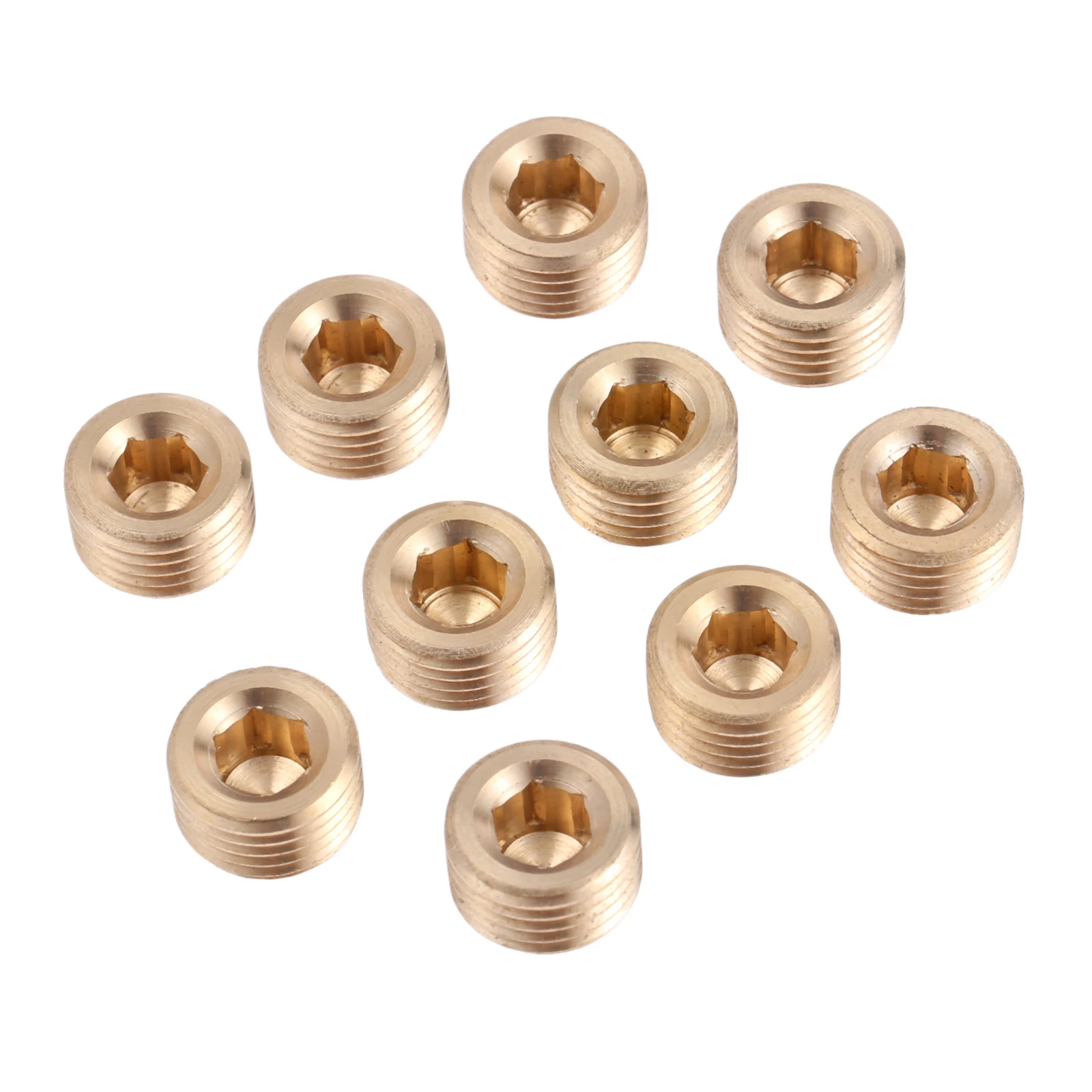 10 шт. Внутренняя шестигранная с резьбой NPT резьба 1/8 &quot1/4&quot 3/8 &quot гнездо для труб
