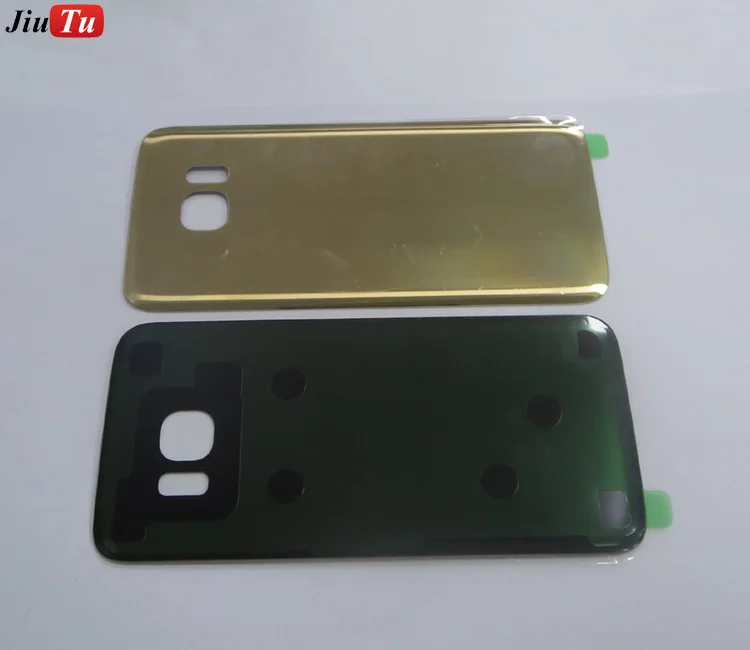 Замена задней стеклянной крышки Jiutu для Samsung GALAXY S7 G930 / Edge G935 задняя крышка