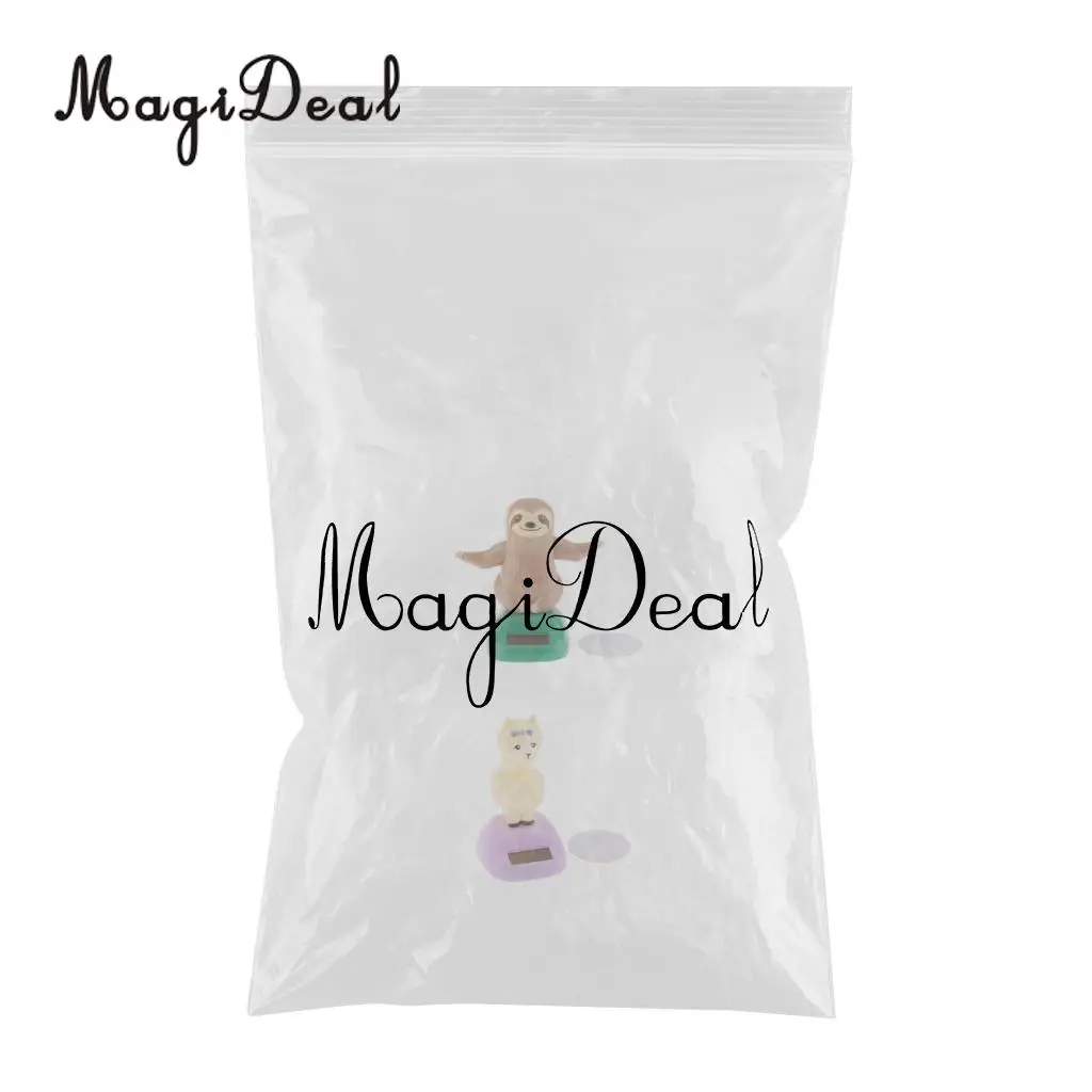 MagiDeal 2 шт. на солнечных батареях Танцующая фигурка животного Альпака и ленивый