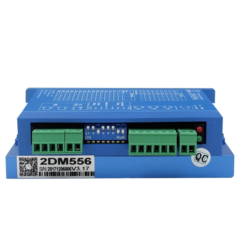 Драйвер шагового двигателя 2DM556 2 фазный двигатель NEMA23 32 бит DSP DC 36 в 5 6 А замена