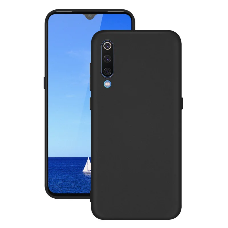 Для xiaomi9 xiomi 9se однотонный силиконовый чехол карамельного цвета для xiaomi mi 9 mi9 se
