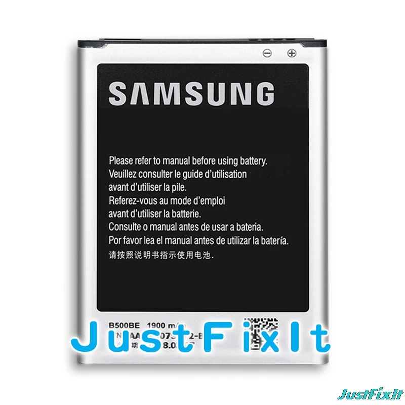 Оригинальная сменная батарея B500BE для samsung GALAXY S4 Mini I9190 I9192 I9195 I9198 настоящая
