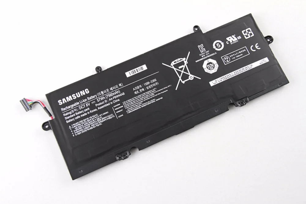 Новый оригинальный аккумулятор для SAMSUNG NP530U4E NP540U4E NP730U3E NP740U3E серии AA PBWN4AB 7 6 В