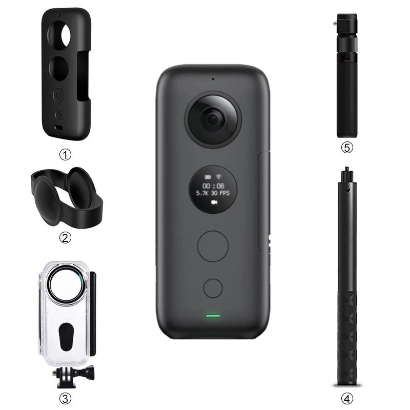 

Insta360 ONE X Venture Case Waterproof Housing Shell Insta 360 Diving Protective Case for Insta360 One X Camera Accessories