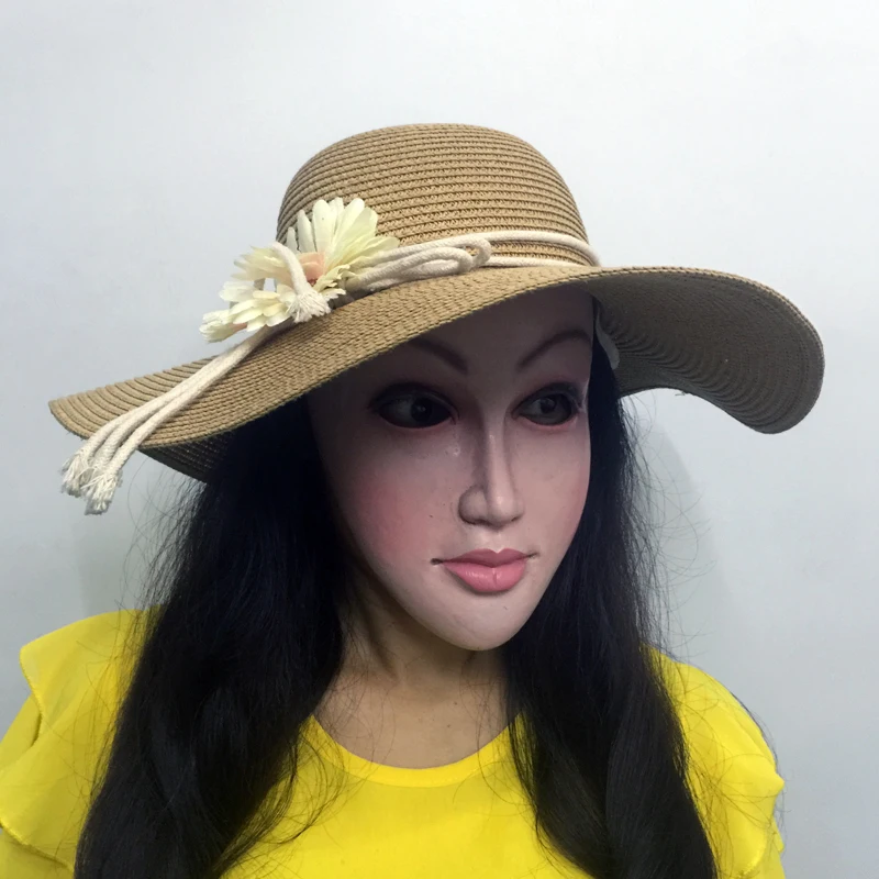 realistic female masks Halloween masks masquerade cosplay drag queen crossdresser male to female