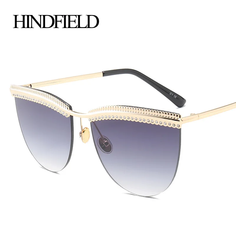 Женские солнцезащитные очки с кошачьим глазом HINDFIELD в винтажном стиле UV400 LS-DF17050 |