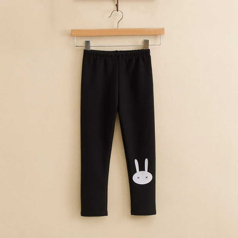 Горячий Продавать Осень Зима Девушки Леггинсы Дети Утолщаются Теплые Брюки