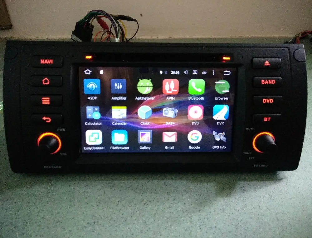 Автомобильный DVD плеер android 8 0 7 1 6 ядер 32 гб радио экран GPS для BMW M5 X5 E53 5 серии E39 E38