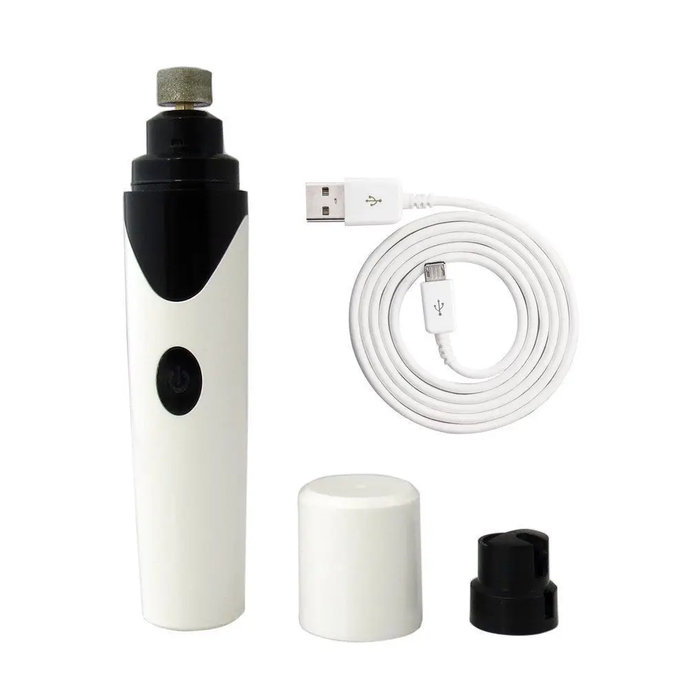

Compact Size USB Rechargeable Dog Nail Grinders Low Noise Pet Nail Clippers AU