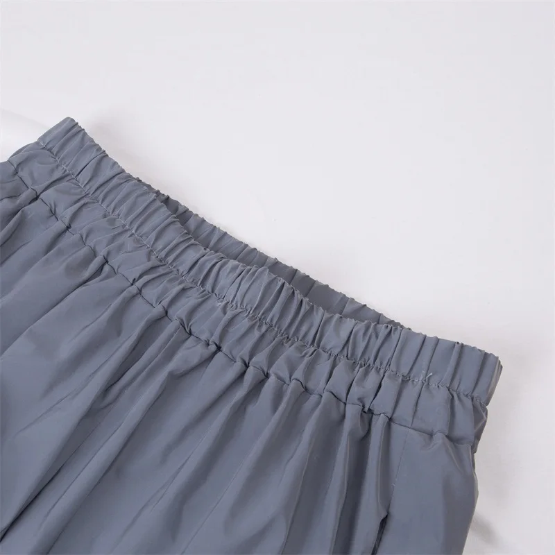 ZHYMIHRET повседневные Светоотражающие Брюки карго для женщин Pantalon Femme модные брюки Лето Весна уличная одежда Spodnie Damskie