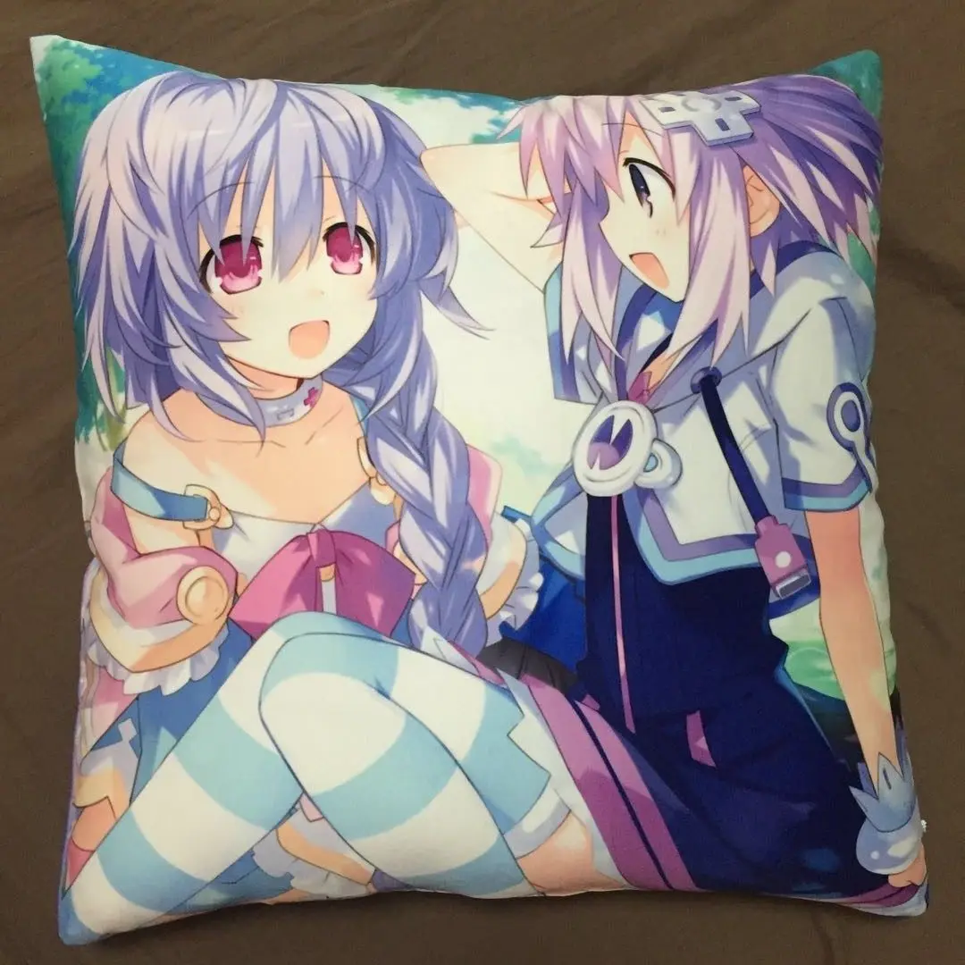 Choujigen игра Нептун две боковые подушки чехол s обнимающая Подушка Чехол Otaku косплей