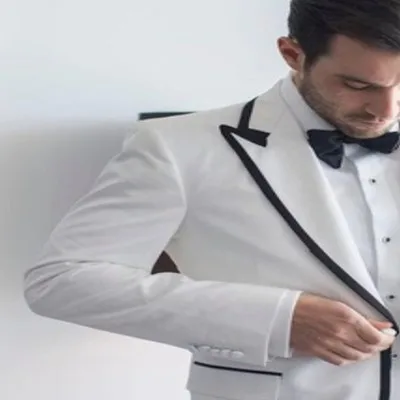 2 шт. мужской облегающий Блейзер пиджак брюки | Мужская одежда