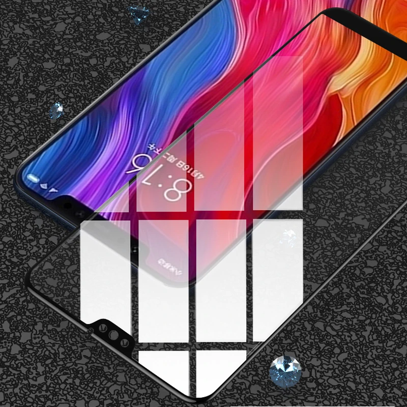 AFY профессиональное полное покрытие закаленное стекло для Xiaomi Mi 8 Explorer Mi8 SE Защита
