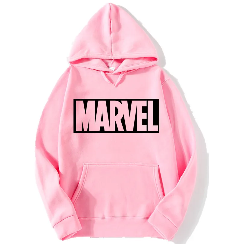Новинка 2017 черная толстовка с буквенным принтом Marvel мужские толстовки капюшоном