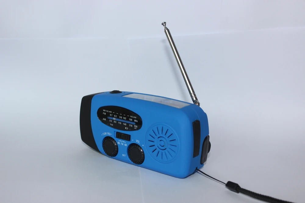 Портативный Динамо рукоятка телефон зарядное устройство AM/FM/NOVV Солнечный радио с