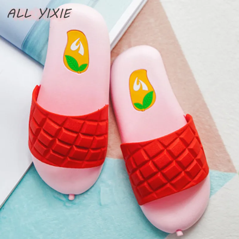 Все YIXIE2019 Летние Новые Креативные женские сандалии и шлепанцы с фруктами модные