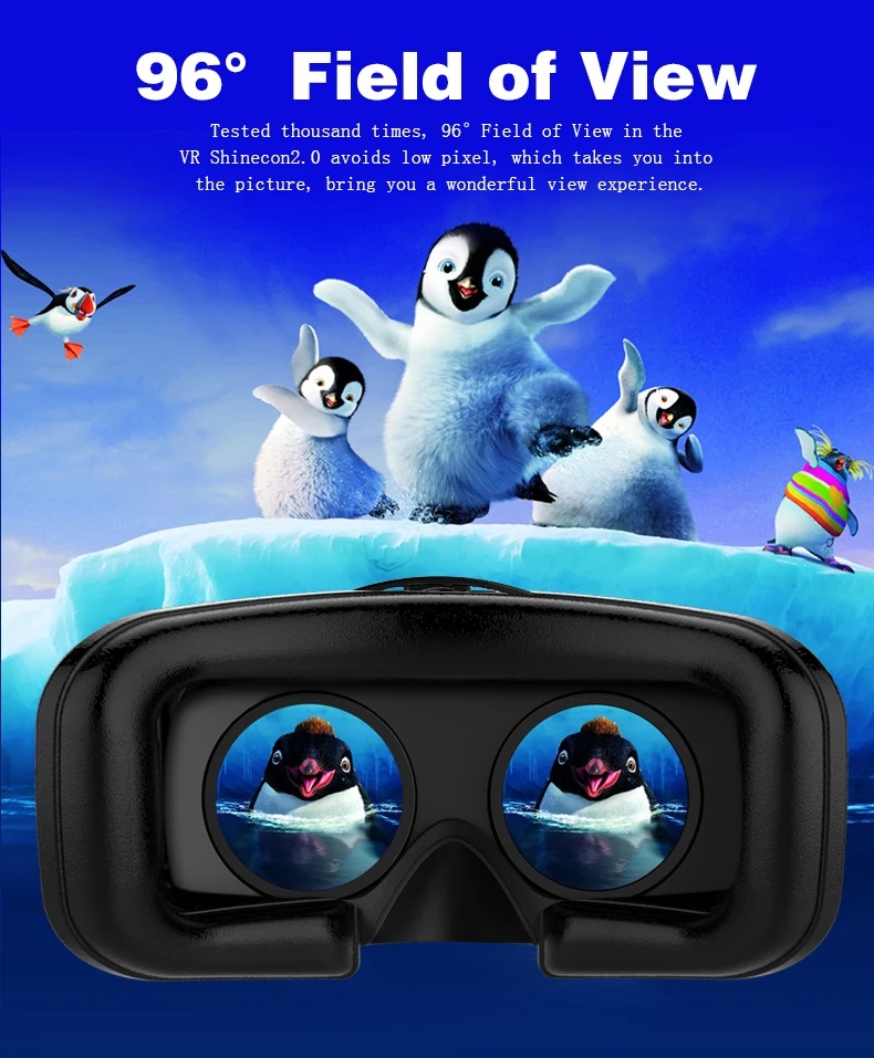 Новинка,, VR Shinecon II 2,0, шлем, картон, виртуальная реальность, 3D очки, мобильный телефон, видео фильм, для смартфона с геймпадом