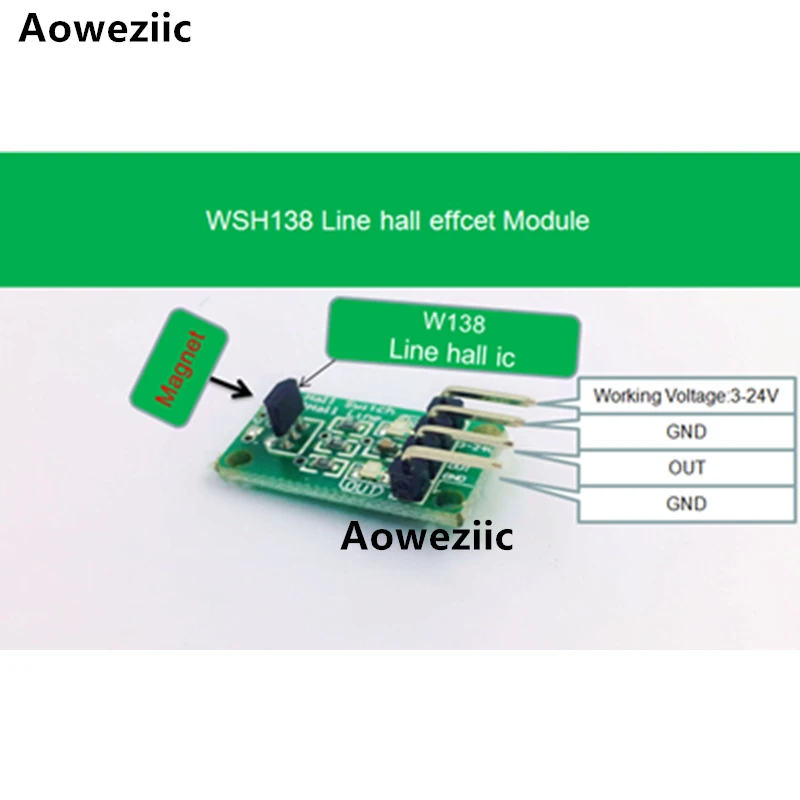 

1 шт./лот WSH138 W138 Линейный зал efcet модуль 9мв/г